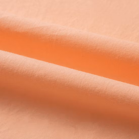 (100+colors available in stock) 60s Plain Poplin 100% Pure Washed Cotton Fabric for Garment/Dress/Shirt/Children′s Clothing